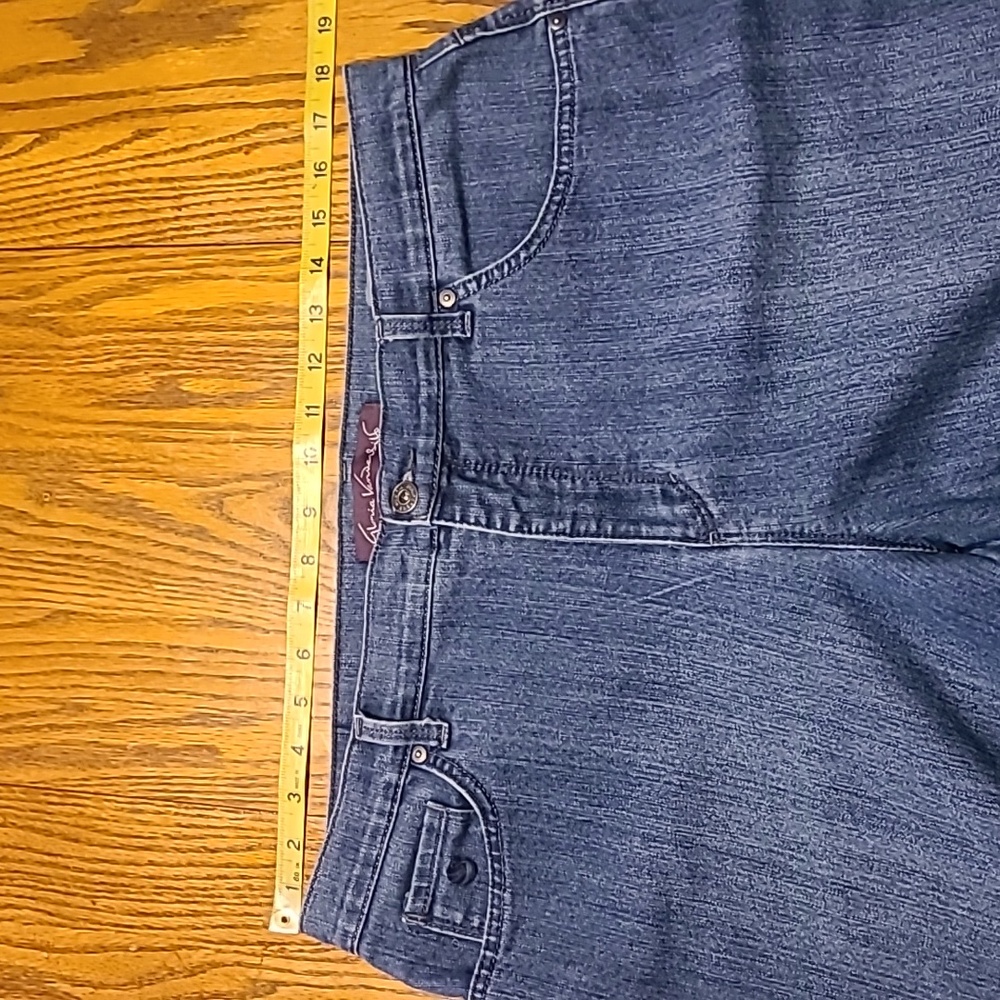 Gloria Vanderbilt Amanda Classic Blue Women's Jeans - 16 Short - Picture 7 of 12